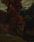 Gustave Courbet The Glen at Ornans Sweden oil painting artist